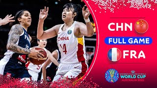 QUARTERFINALS China v France  Full Basketball Game  FIBA Womens Basketball World Cup 2022 [upl. by Aramaj]