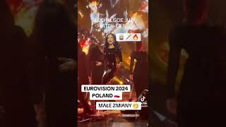 Justyna Steczkowska rehearsing quotWitcher Tarohoroquot Eurovision Poland 2024 [upl. by Loftis930]