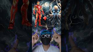 Ironman  octopus ex  animals animals experiment incredible amazing hewan shorts edit hybrid [upl. by Lurline]