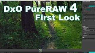 DxO PureRAW 4 First Look [upl. by Nyltiak]