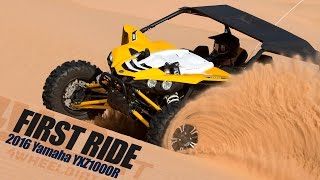 2016 Yamaha YXZ1000R First Ride  4WheelDirt [upl. by Ianteen]