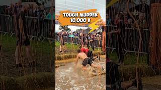 ⚡ 10000V Tough Mudder obstacle 🤣 [upl. by Deadman]