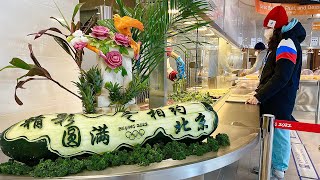 Beijing Olympics 2022  The Gigantic 247 Food Hall  Vlog 6 [upl. by Atinaej]