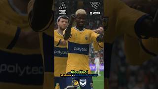 ALOU KUOL SCORES Central Coast Mariners vs Melbourne Victory [upl. by Wessling]