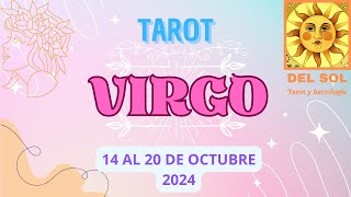 ♍Virgo Semanal 14 al 20 de Octubre 2024 Te sacrificas por un compromiso😖🙌💍 [upl. by Ardy]