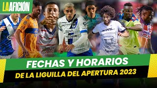 Cuartos de final de la Liga MX 2023 Fechas y horarios de la liguilla [upl. by Akirahc]