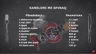 Kaneloni me spinaq  Kafsho [upl. by Booth]