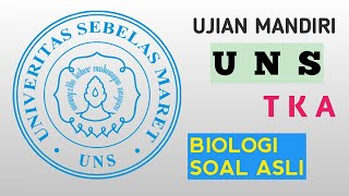 Soal Langka  Ujian Mandiri UNS Biologi 2022 [upl. by Chill]