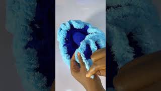 How to crochet ruffles hat crochet ruffles buckethat shortvideo crochettutorial [upl. by Acirtap]