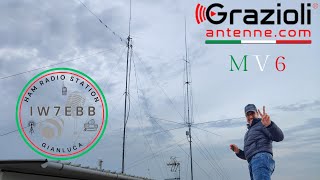 RadioamatoriGrazioli MV6 la regina delle HF hamradio grazioli radioamatori antenne rádio hf [upl. by Annodam]