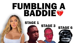 the 7 dark stages of fumbling a baddie [upl. by Flemings]