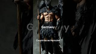 Countries as Hercules AI Generated aifashion [upl. by Coumas419]