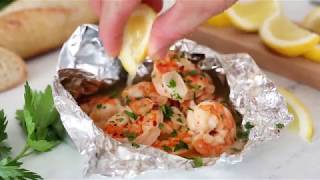 How To Make Shrimp Scampi Foil Packets [upl. by Reo611]