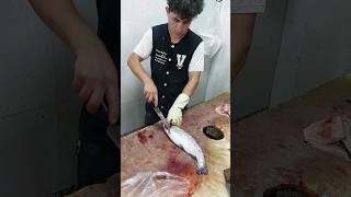 This young man surprised everyone with his speed of cleaning trout [upl. by Alper]