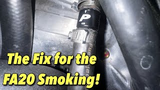 How To Install Perrin Sump Restrictor  FA20 WRX [upl. by Alessandra]