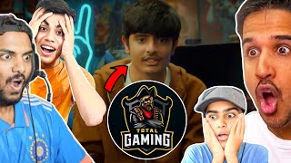 All YouTubers REACTION On AJJUBHAI FACE REVEAL 😍😍😍 Total Gaming Face Reveal [upl. by Marlowe]