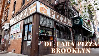 Eating at Di Fara Pizza Brooklyn OVERRATED or the BEST Pizza in NYC [upl. by Akiemat]