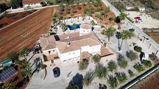 Luxury villa Estate Jalon valley Costa Blanca with own vineyard and Bodega [upl. by Formica]