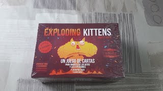 EXPLODING KITTENS PARTY PACK  UNBOXING [upl. by Durstin]