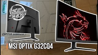 MSI Optix G32CQ4 QHD [upl. by Ahsimot]