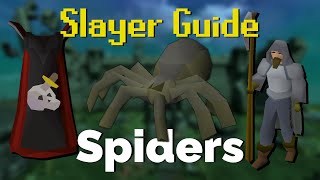 Spider Slayer Quick Guide OSRS [upl. by Letizia]