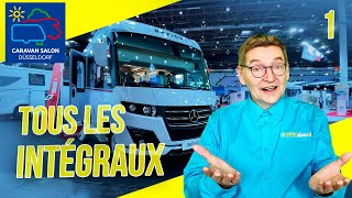 Quelles Sont les Nouveautés des CampingCars Intégraux au Salon Düsseldorf 2024 [upl. by Meeka854]