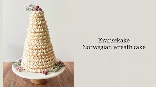 Kransekake Norwegian Wreath Cake [upl. by Anirret352]