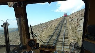 Pikes Peak Cog Railway – Driver’s Eye View – Part 1 – The Long Climb [upl. by Quiteria]