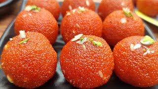 Halwai Style Motichoor Laddoo Without JharaMotichur laddu RecipeDiwali Special Recipe [upl. by Muiram]