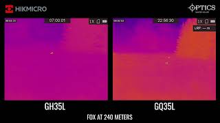 HIKMICRO Gryphon GH35L amp GQ35L LRF Fusion Thermal amp Optical Monoculars Field Test [upl. by Gosney770]