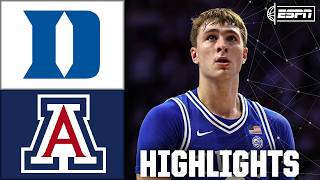 Duke Blue Devils vs Arizona Wildcats  Full Game Highlights  ESPN College Basketball [upl. by Secor665]