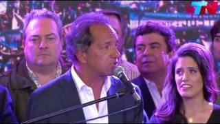 Daniel Scioli reconoció la derrota [upl. by Llewkcor]