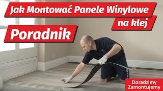 Poradnik instrukcja Panele Winylowe montaż na klej  Film instruktażowy QuickStep [upl. by Eelaroc]