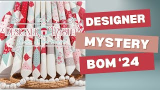 Sew With Me for blockmonth 4 of Designer Mystery BOM from Fat Quarter Shop blockofthemonth [upl. by Nnylsor]