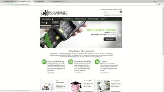 Woodforest National Bank Online Banking Login Tutorial [upl. by Donn]