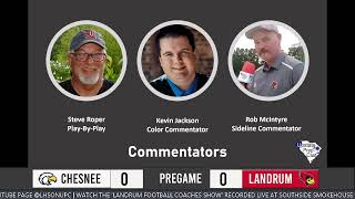 Football Landrum Cardinals Vs Chesnee Eagles  11012024 FULL GAME [upl. by Enomis]