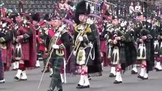 Basel Tattoo 2015 The Massed Pipes and Drums [upl. by Sanjay]