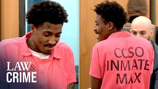 NBA Youngboy Smiles Before Waiving Right to Preliminary Hearing in Prescription Fraud Case [upl. by Aneehta84]