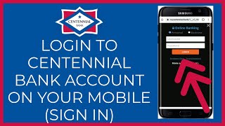 Centennial Bank Online Sign In  Centennial Bank Login Portal 2021  UPDATED [upl. by Weinshienk]