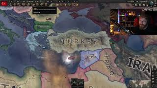 TommyKay Plays Turkey in HOI4 World Conquest  Hardly Anything Sèvres Achievement  Part 1 [upl. by Primaveras]