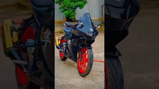 Gsxr150 modify black colour 🏍️ full modify bike black colour gsxr foryou viral shorts gsxr150 🏍️ [upl. by Noraed]