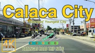 CITY OF CALACA Batangas Road Trip No 6  Home of the Calacatchara Festiva  Philippines  4K [upl. by Di537]