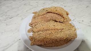 Simple and quick breaded fish fillet [upl. by Ttezzil]