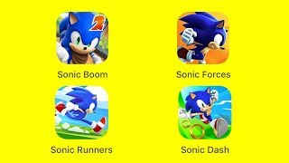 Sonic Dash 2 Sonic Boom Sonic Forces Speed Battle Sonic Runners Adventures Sonic Dash iOS [upl. by Ebarta]