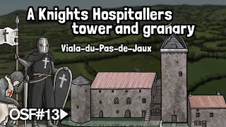 A Knights Hospitallers tower and granary [upl. by Siravaj]