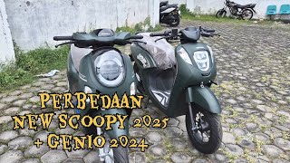 PERBANDINGAN new SCOOPY 2025 amp GENIO 2024 [upl. by Schaumberger372]