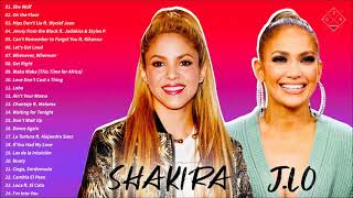 Shakira Jennifer Lopez Greatest Hits Playlist 2021  Shakira Jennifer Lopez Best Songs Ever [upl. by Dnalyaw147]