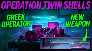 Operation Twin Shells  Greek Operator  6News  Rainbow Six Siege Y9S3 [upl. by Yelram50]