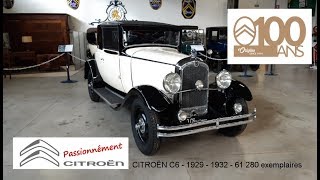 Centenaire Citroën  La Citroën Type C6 1928 [upl. by Blanchard]