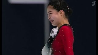 Yuhana YOKOI 横井ゆは菜 FS 世界ジュニア選手権2019 [upl. by Hsak624]